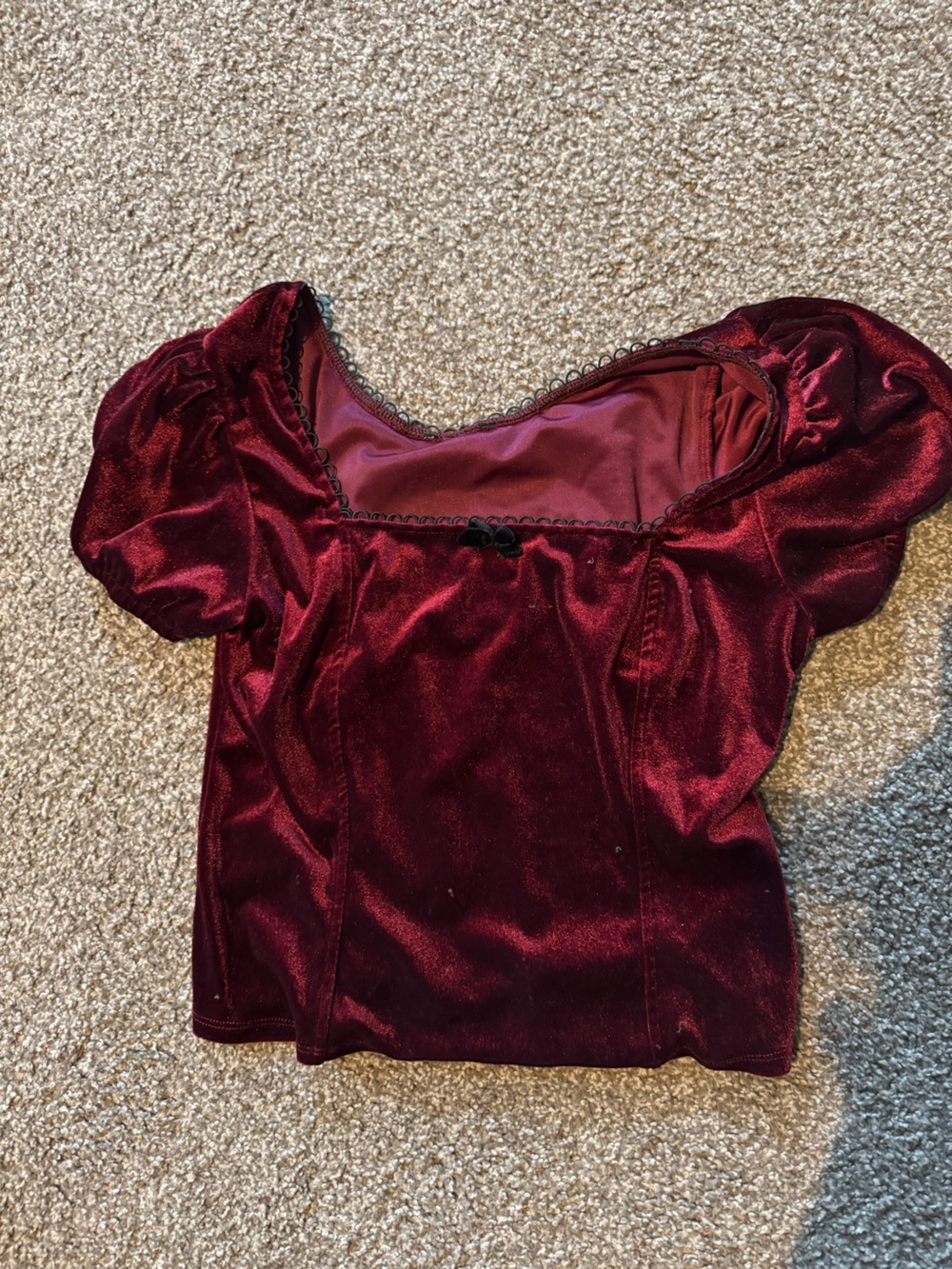 Cosmic Aura Velvet Top